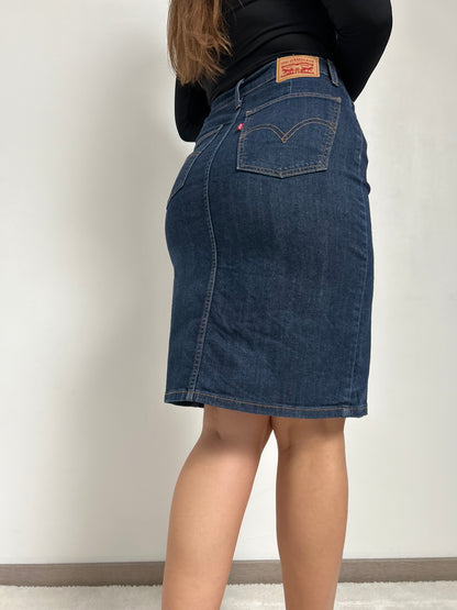 Jupe mi longue à boutons Levi’s 90s Taille 36