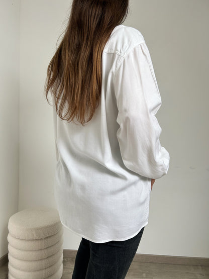 Chemise oversize à imprimé texte 90s Taille 40/42