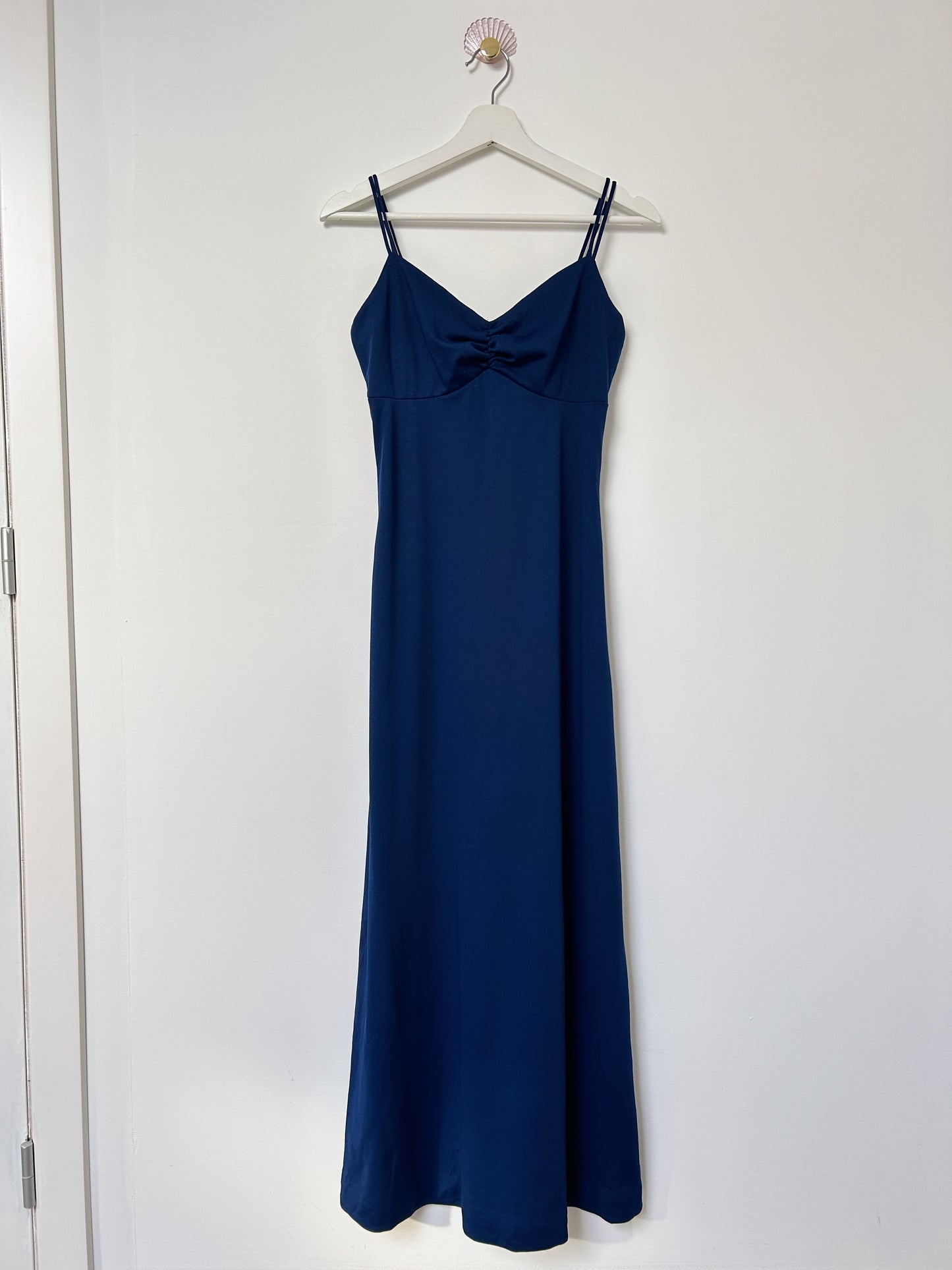 Robe à bretelle bleu marine 70s Taille 34