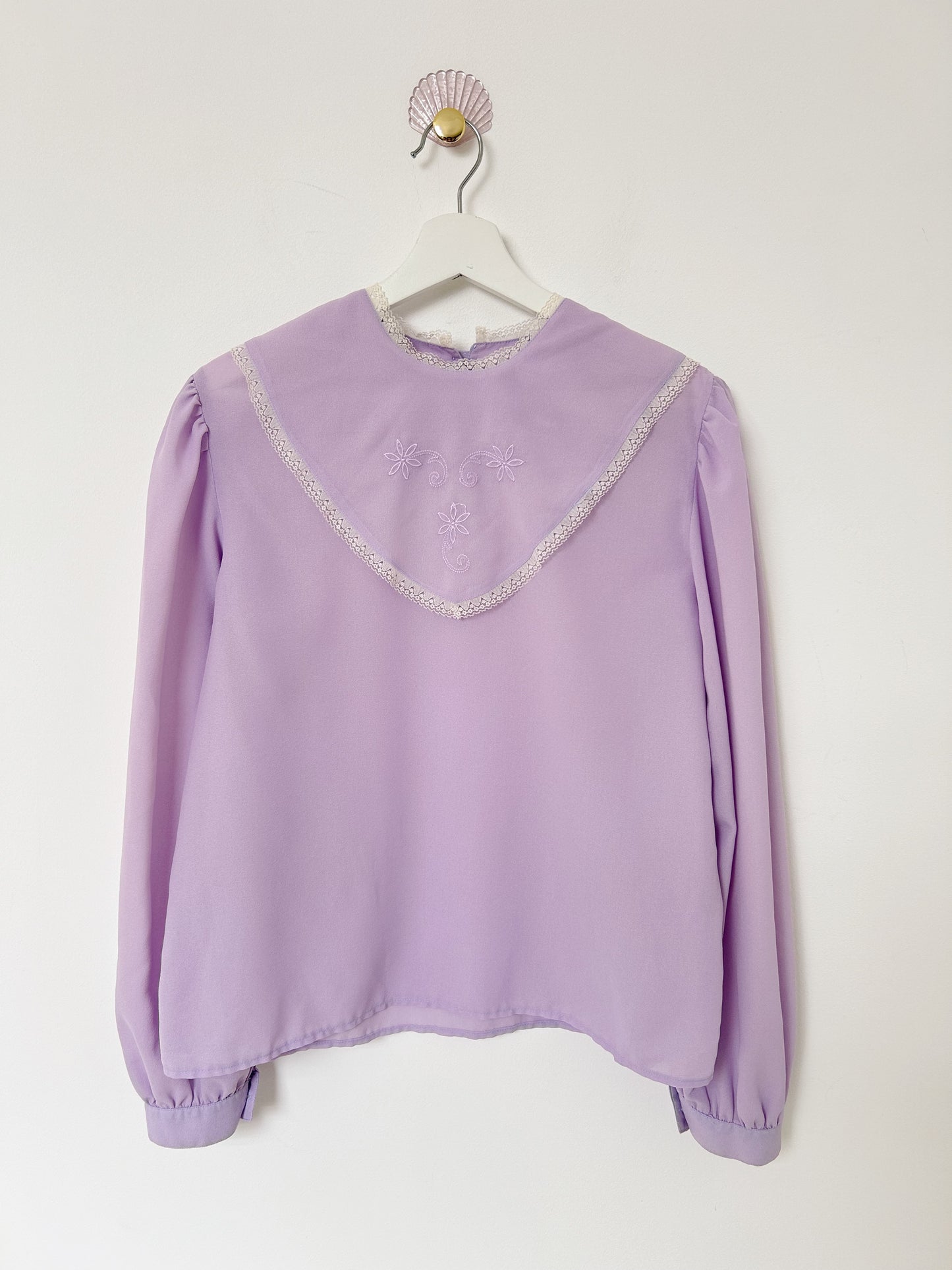 Blouse Lila vintage Taille 40