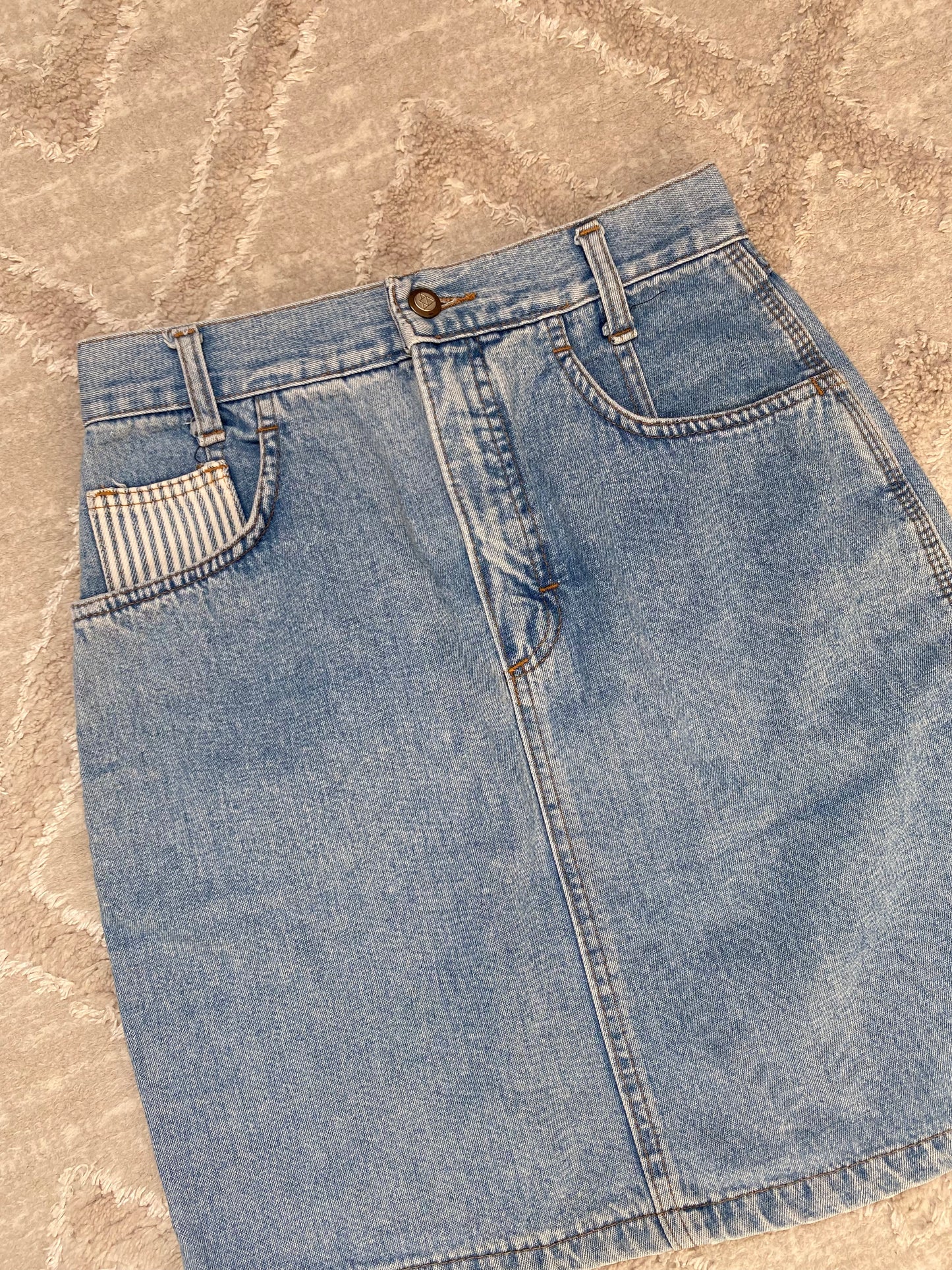 Mini jupe en jean 90s Taille 34