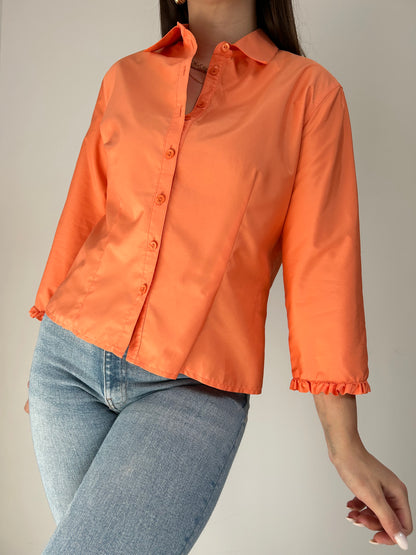 Chemise orange 90s Taille 38