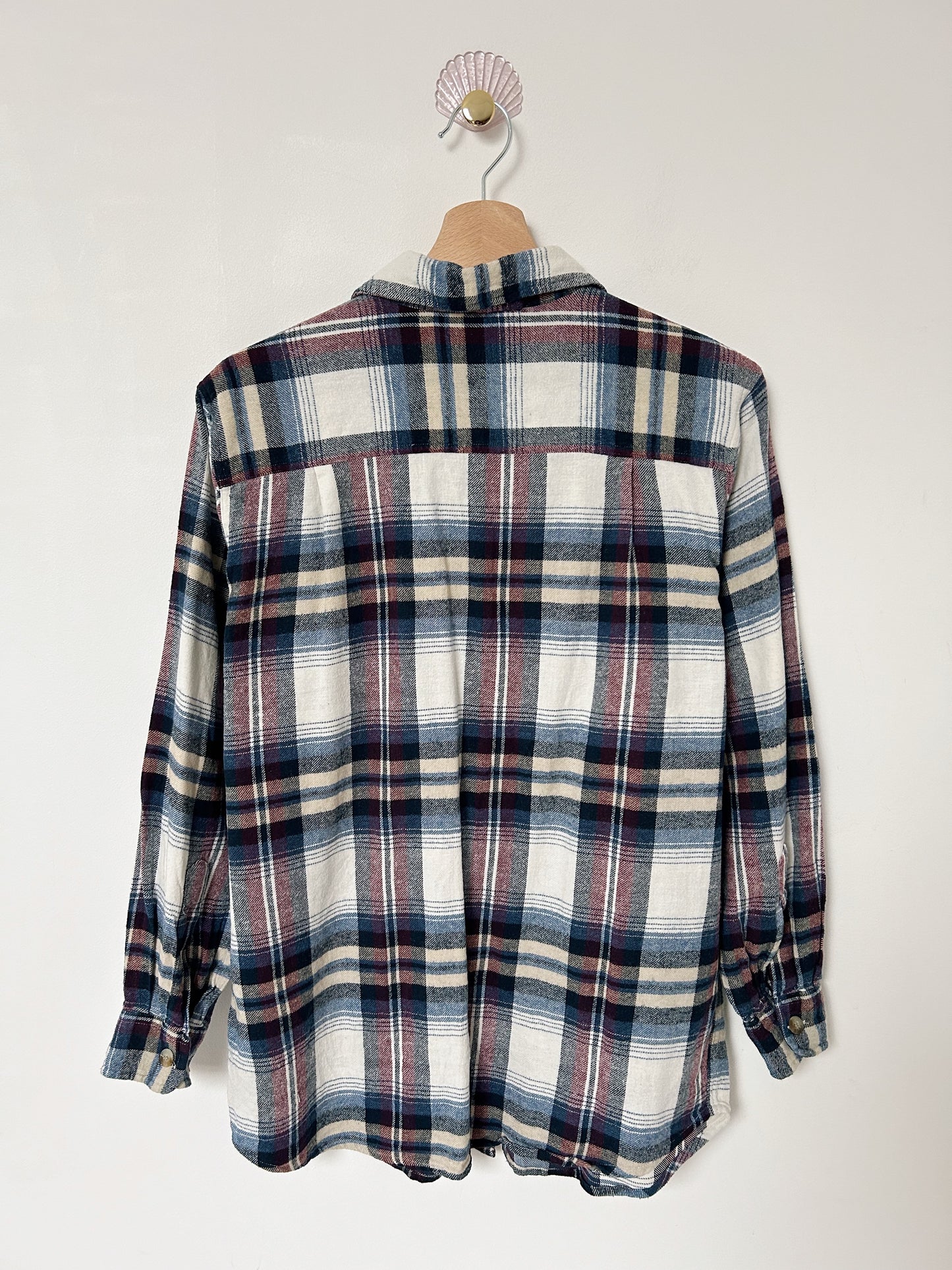 Chemise en flanelle à carreaux 90s Taille 36/38