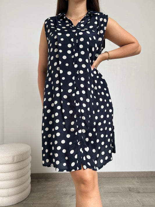 Robe à pois 90s Taille 38/40