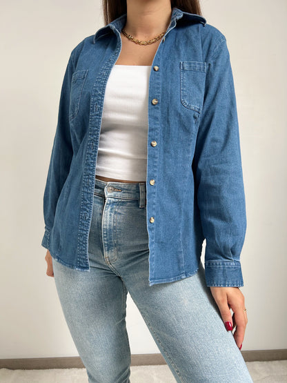 Chemise en jean 90s Taille 36