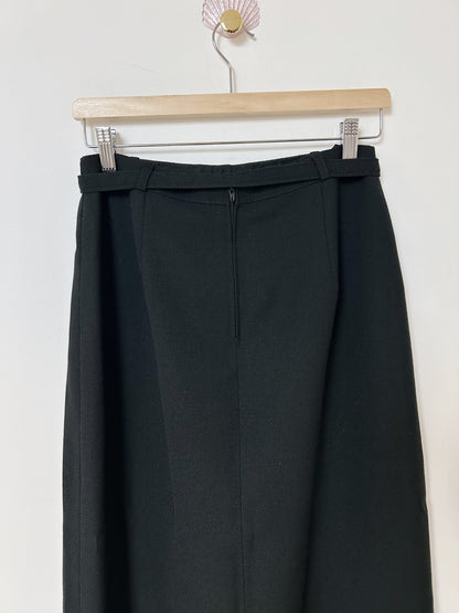 Black maxi skirt 70s Size 36