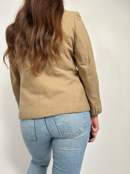 Blazer beige 70s Taille 36